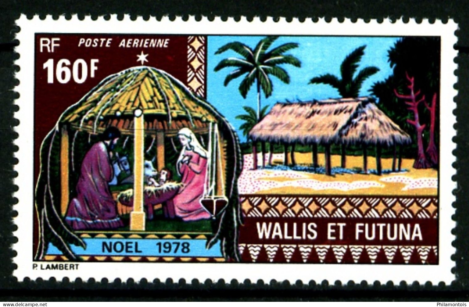WALLIS - PA  85 - 160F Noël 1978 - Neuf N** - Très Beau - Unused Stamps