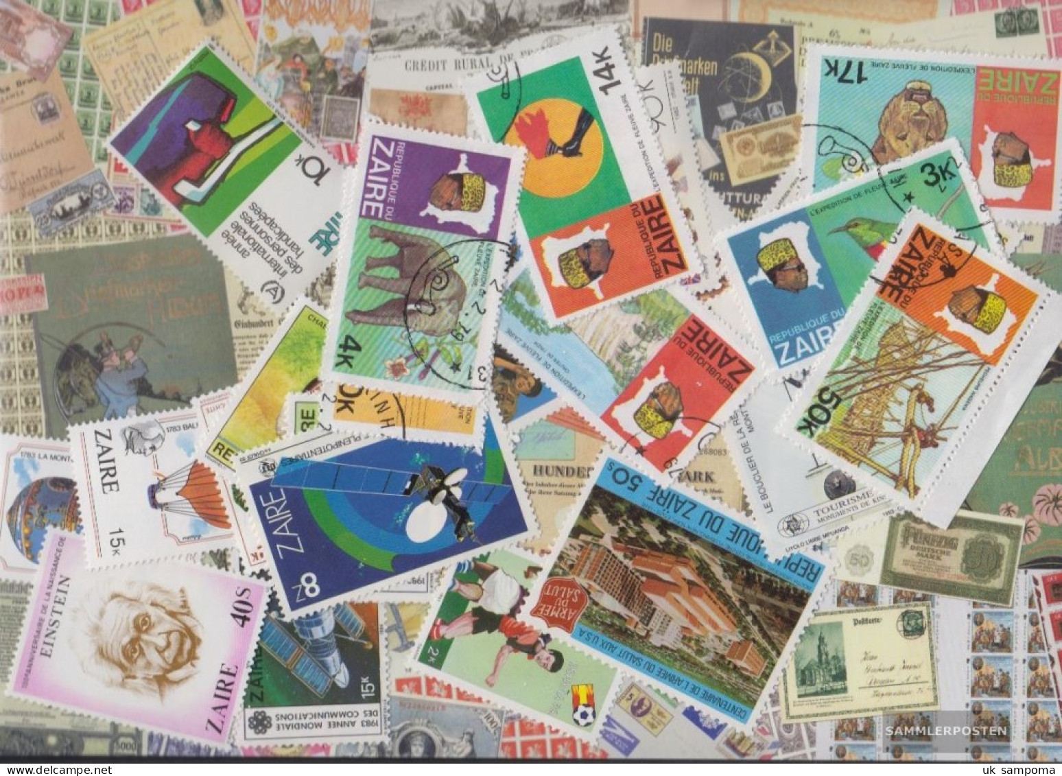 Zairean Zaire 25 Different Stamps - Colecciones