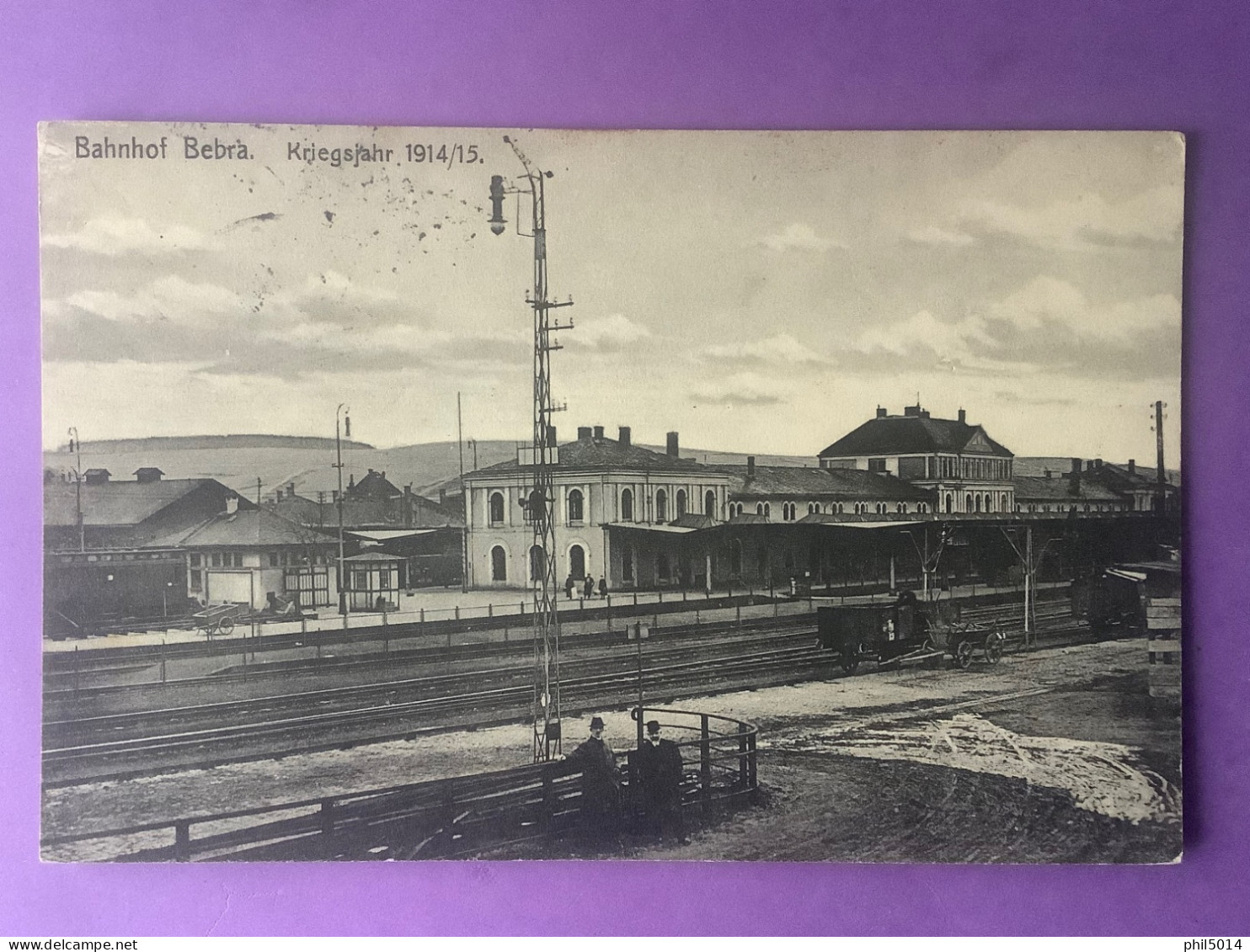 Allemagne    CPA     BAHNHOF  BEBRA     Bon état - Bebra