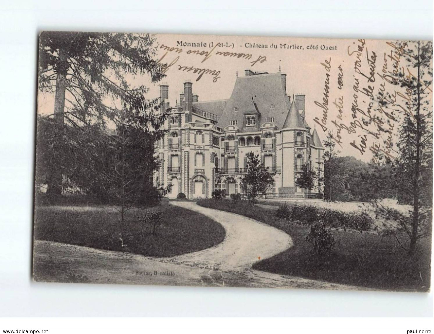 MONNAIE : Château Du Mortier, Côté Ouest - Très Bon état - Monnaie