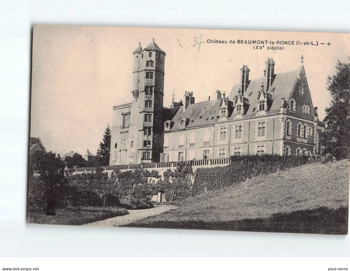 BEAUMONT LA RONCE : Le Château - Très Bon état - Beaumont-la-Ronce