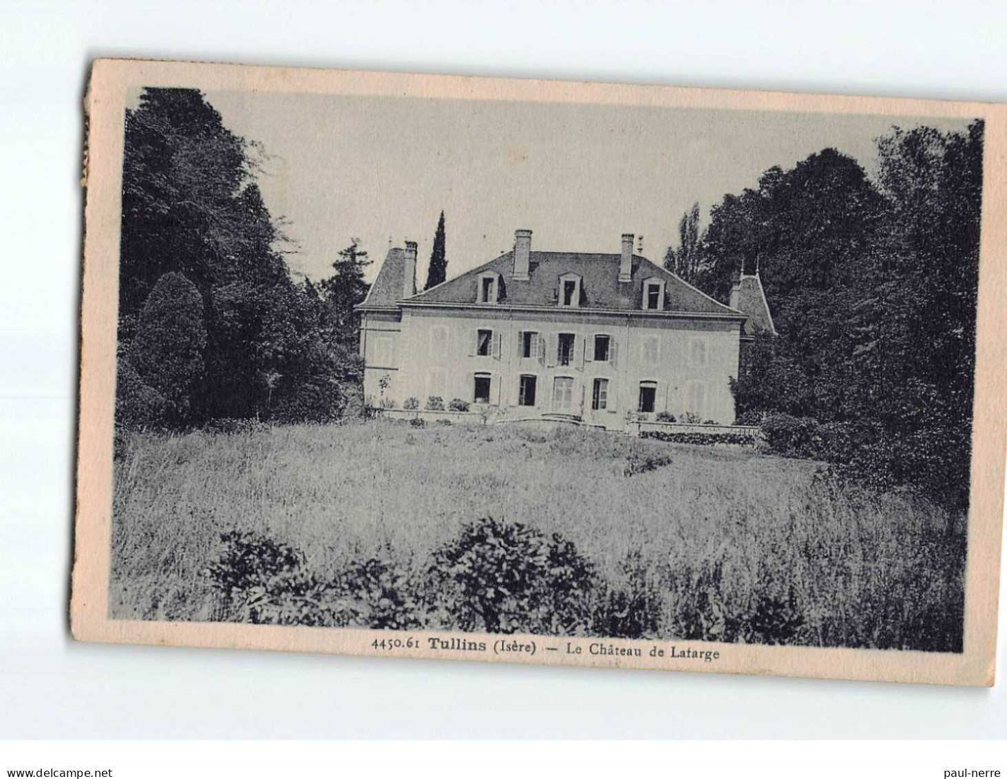 TULLINS : Le Château De Lafarge - Très Bon état - Tullins