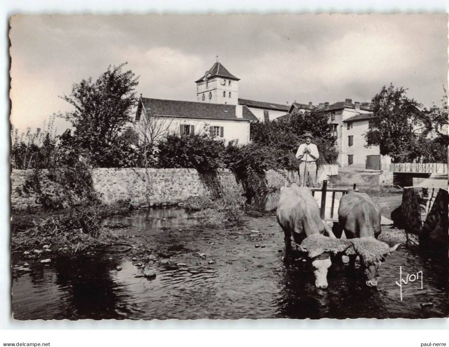 ESPELETTE : Attelage Basque - Très Bon état - Espelette