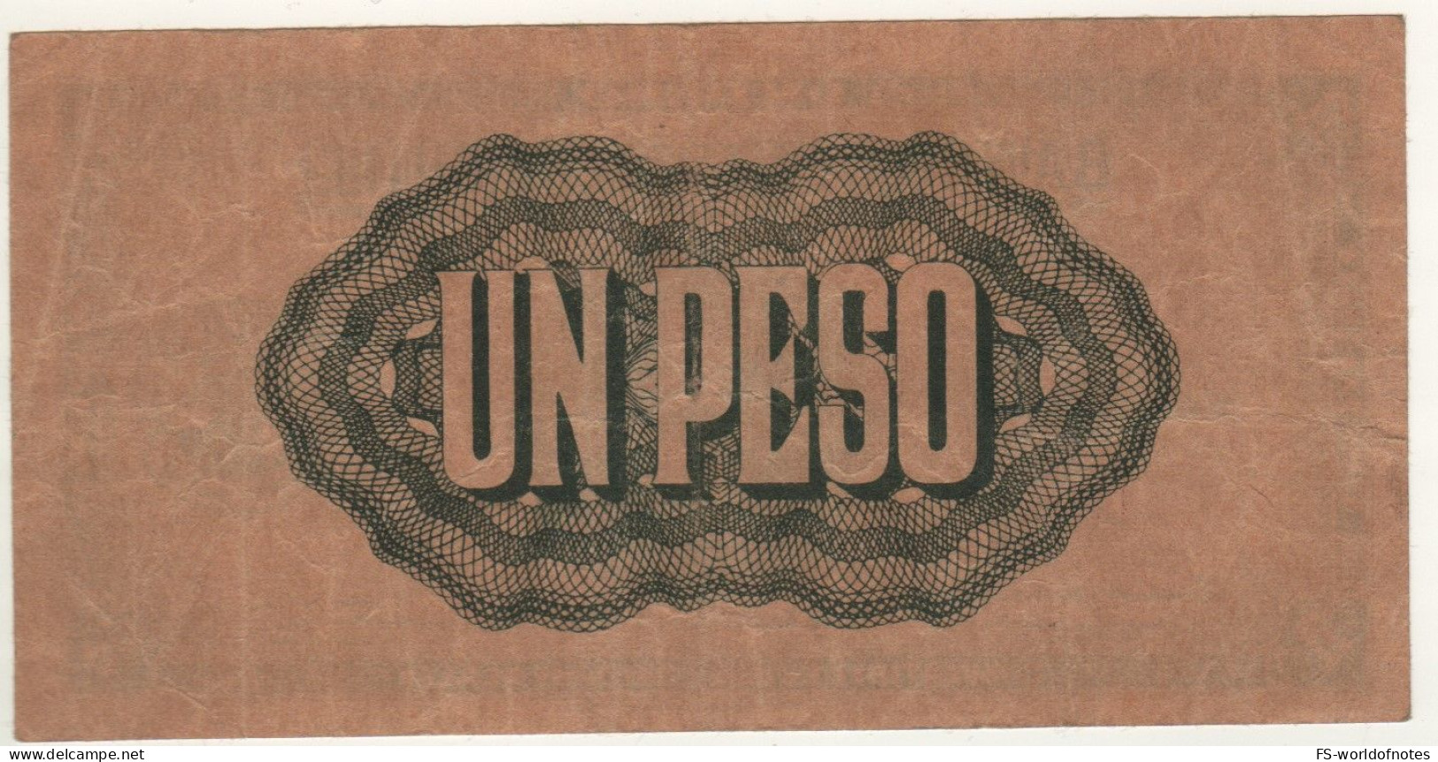 CHILE  1 Peso -(1/10 Condor)  P88a   Dated 12.09.1932 - Chile