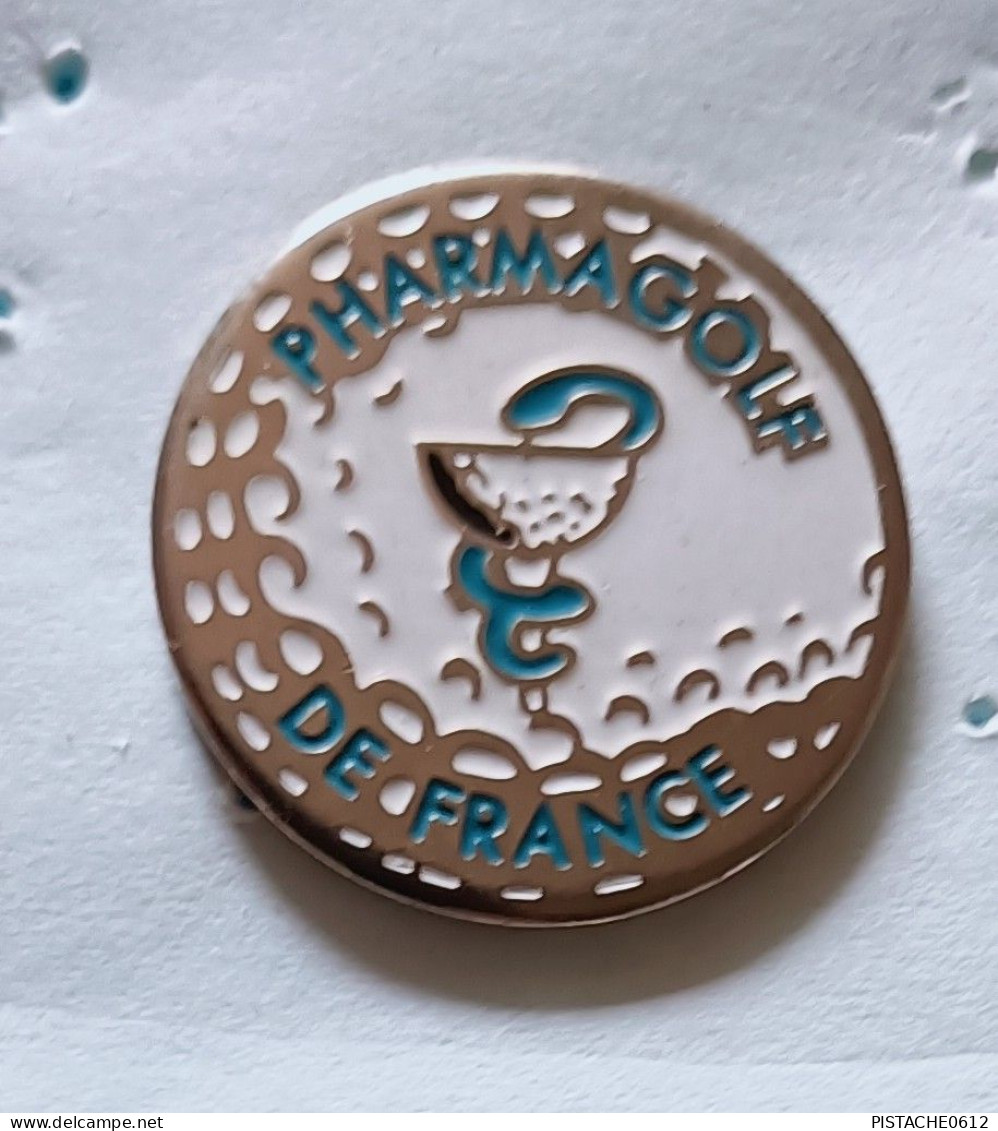 Pin's Pharma Golf De France Caducée - Médical