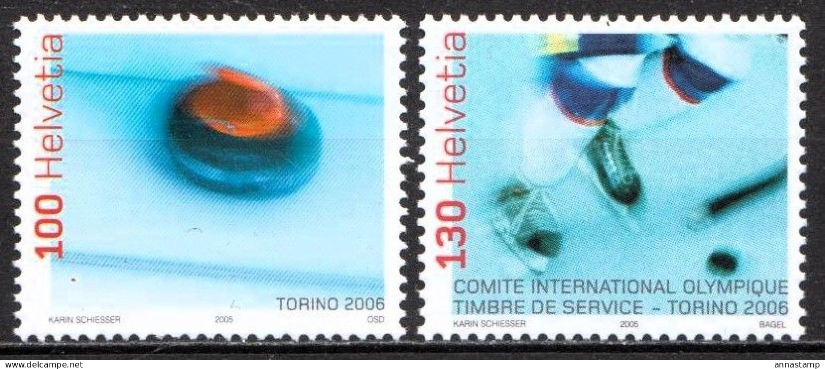 Switzerland MNH Set - Invierno 2006: Turín