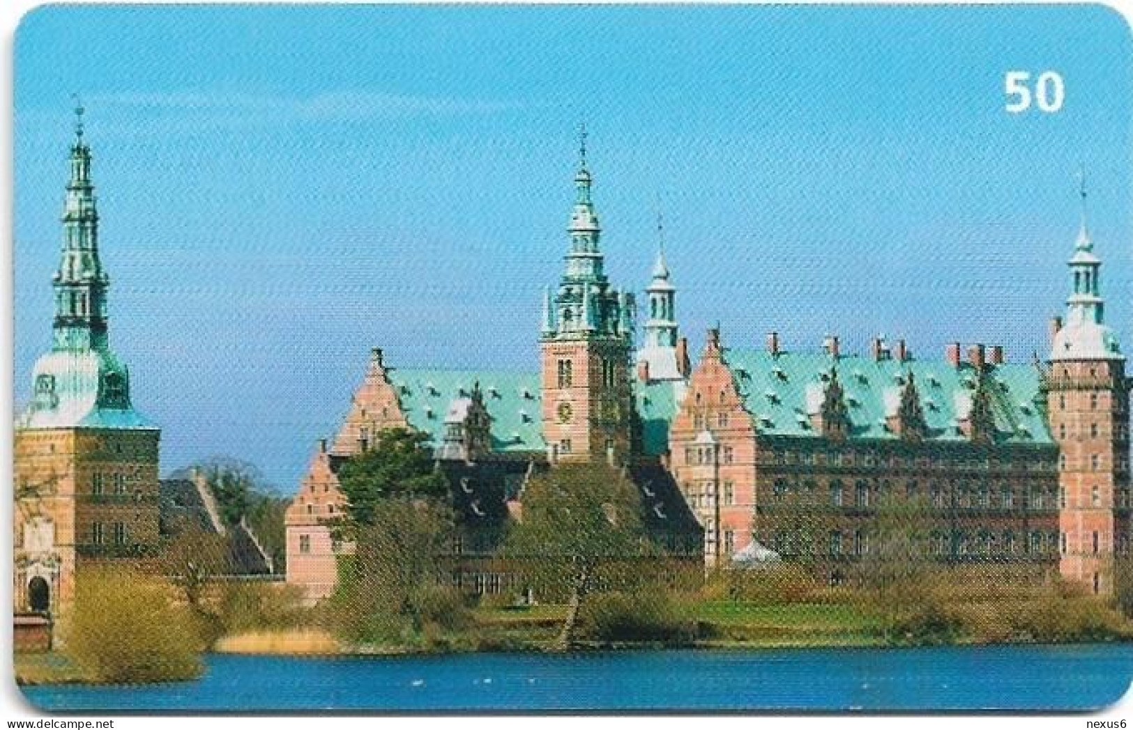 Denmark - Tele Danmark (chip) - Frederiksborg - TDD069 - 11.2004, 50kr, 50.000ex, Used - Denmark