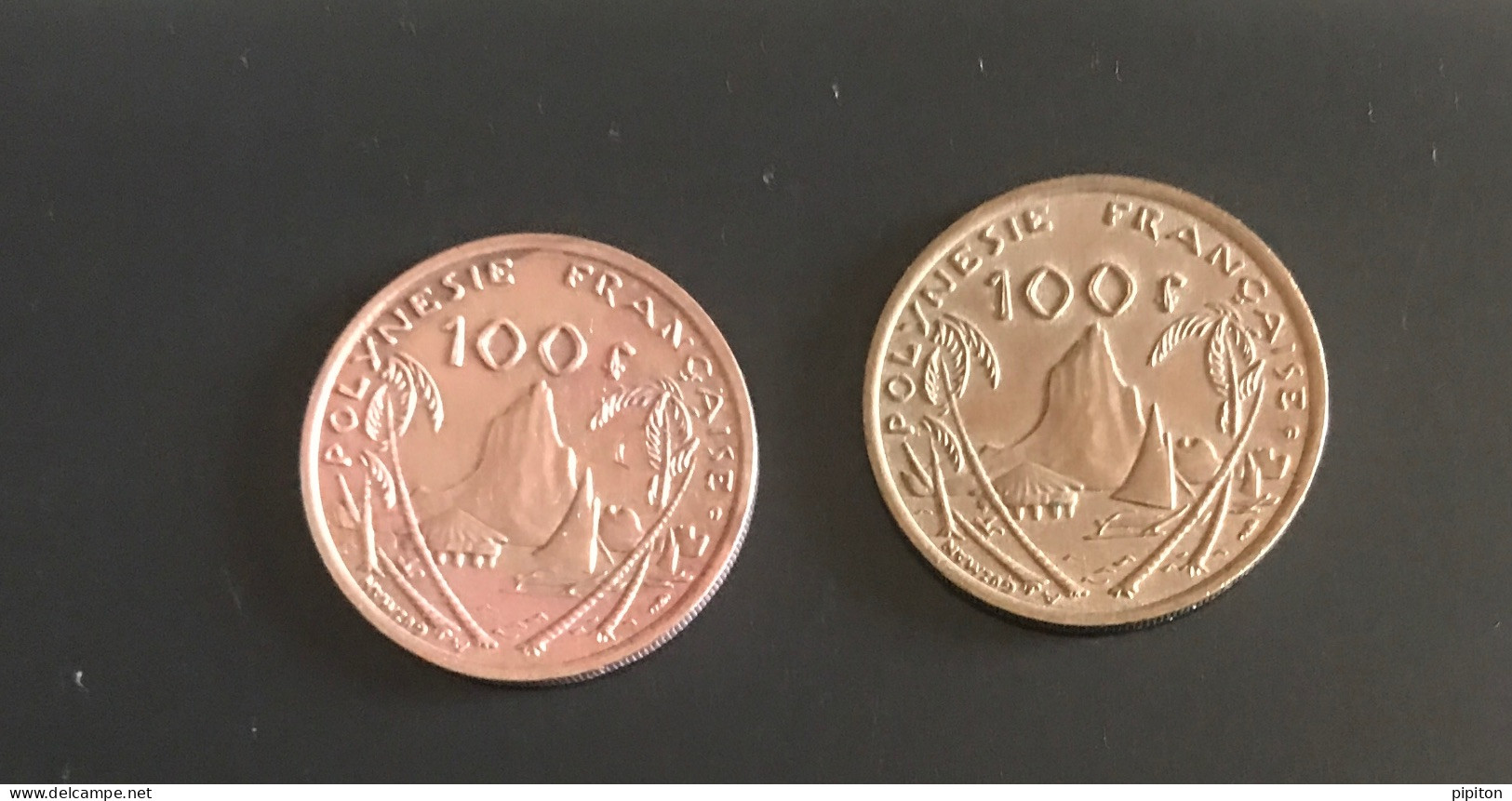 Pièces De Monnaie Polynésie 100F De 2002 - Polynésie Française