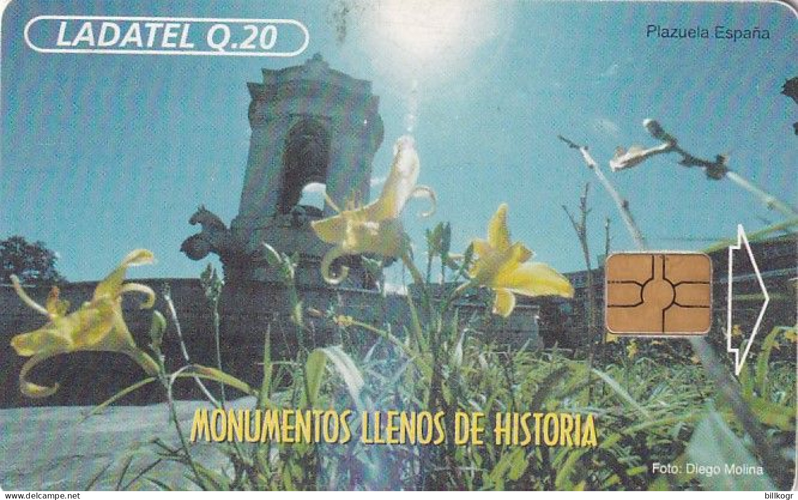 GUATEMALA - Historical Monuments/Plazuela Espana, Used - Guatemala