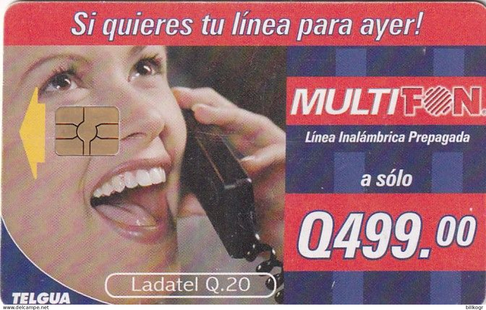 GUATEMALA - Multifon, Used - Guatemala