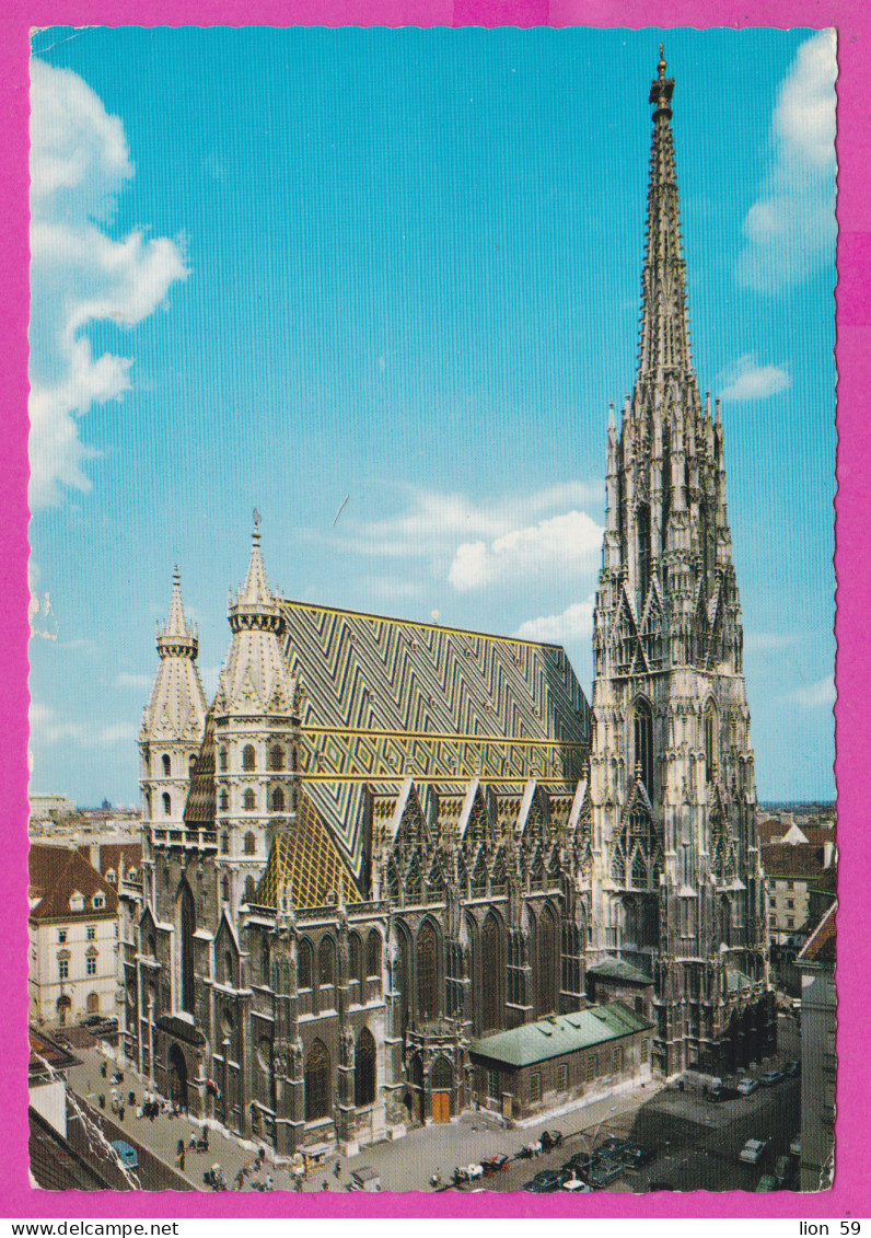 293551 / Austria - Vienna Wien I - St. Stephen's Cathedral Duomo Di Santo Stefano PC 1967 USED 2 S Christkindl Church - Chiese