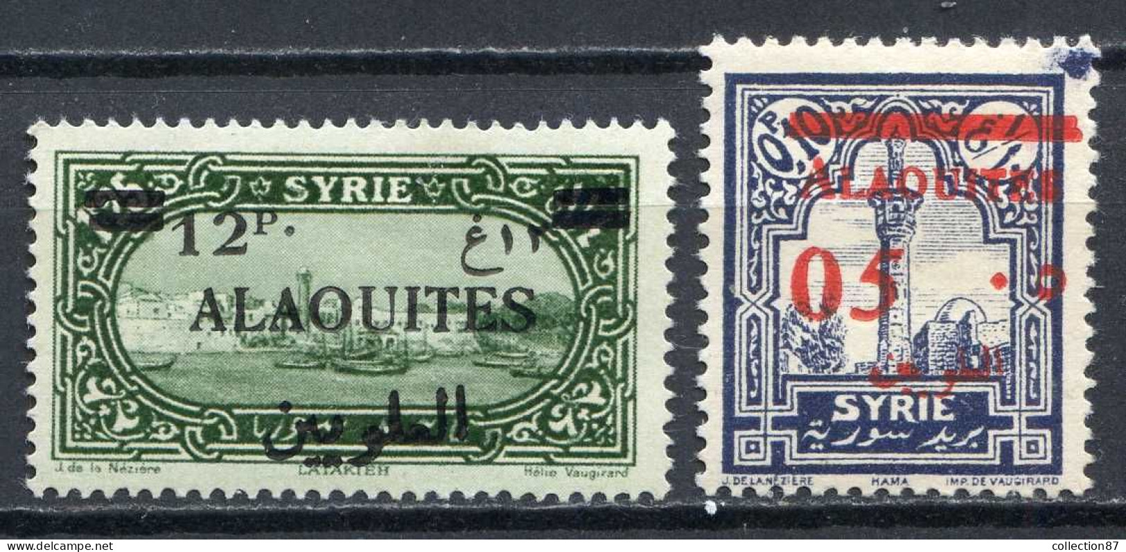 Réf 80 > ALAOUITES < N° 39 + 41 * Neuf Ch Infime - MH * - - Unused Stamps