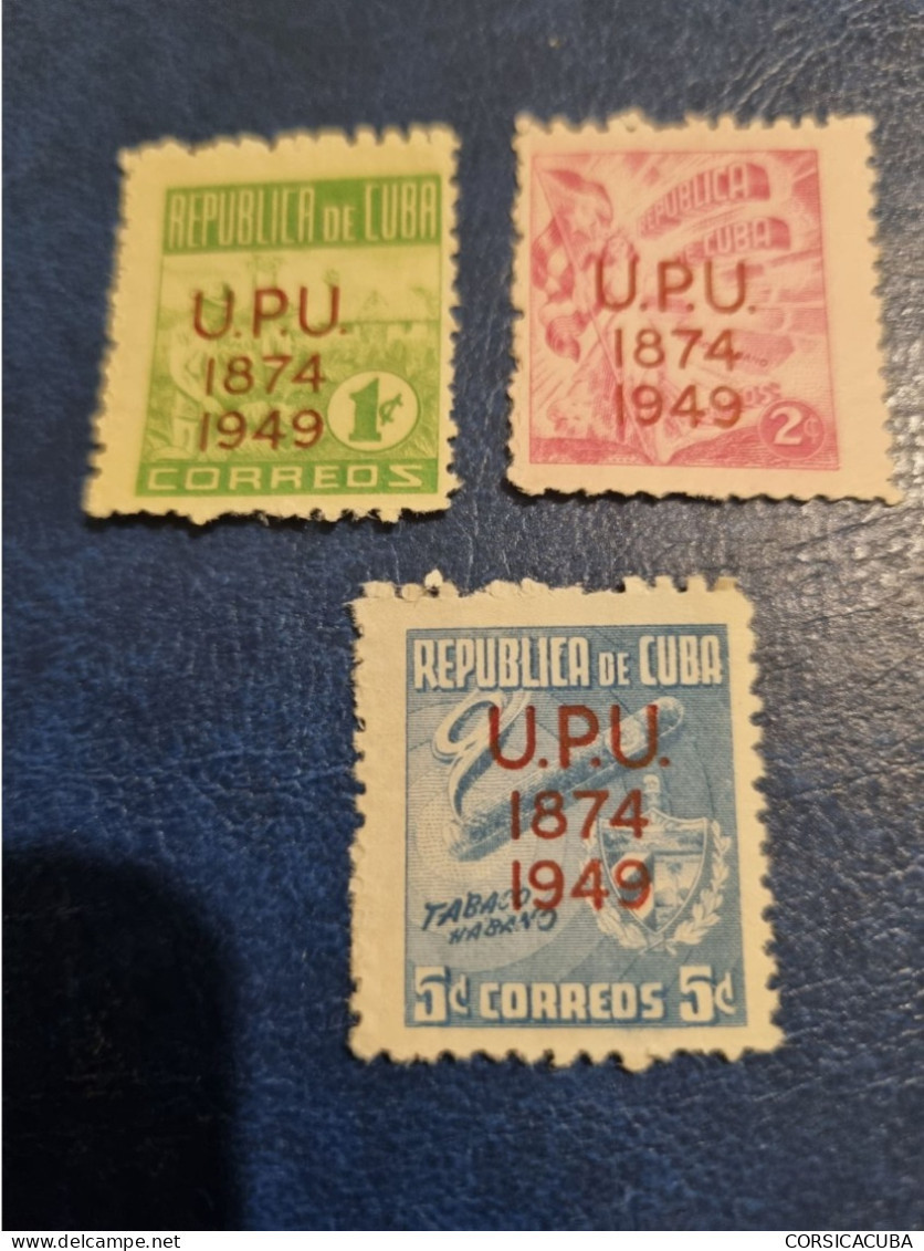 CUBA  NEUF 1950  ANI.  75  DE  LA  U.P.U.   //  PARFAIT  ETAT  //  1er CHOIX  // - Neufs