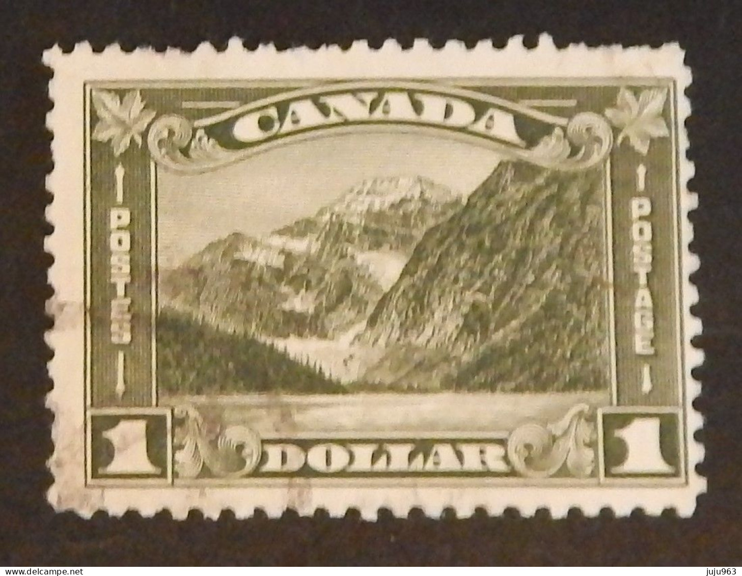 CANADA YT 155 OBLITÉRÉ "MONT EDITH CAVELL" ANNÉES 1930/1931 - Oblitérés