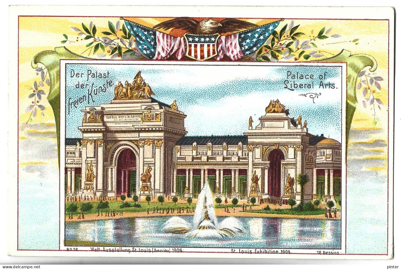 ETATS-UNIS - SAINT LOUIS EXHIBITION 1904 - Exposition Universelle 1904 - N° 18 - Altri & Non Classificati