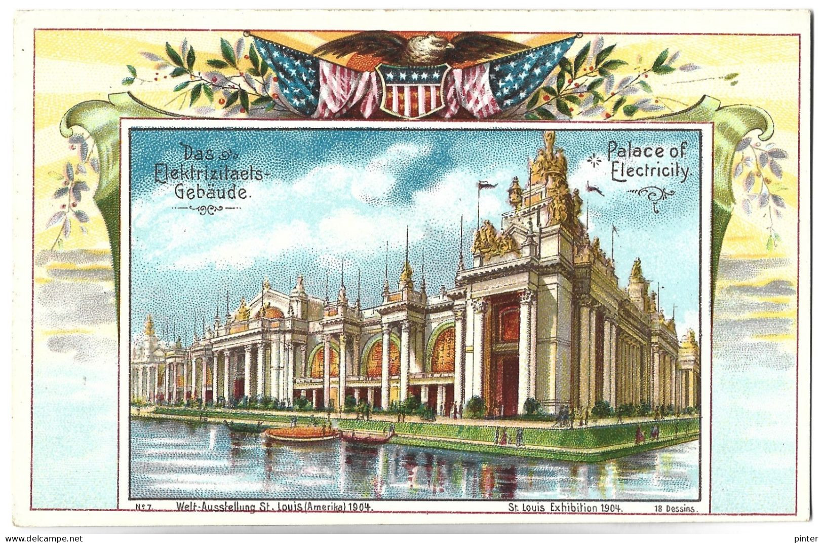 ETATS-UNIS - SAINT LOUIS EXHIBITION 1904 - Exposition Universelle 1904 - N° 7 - Altri & Non Classificati