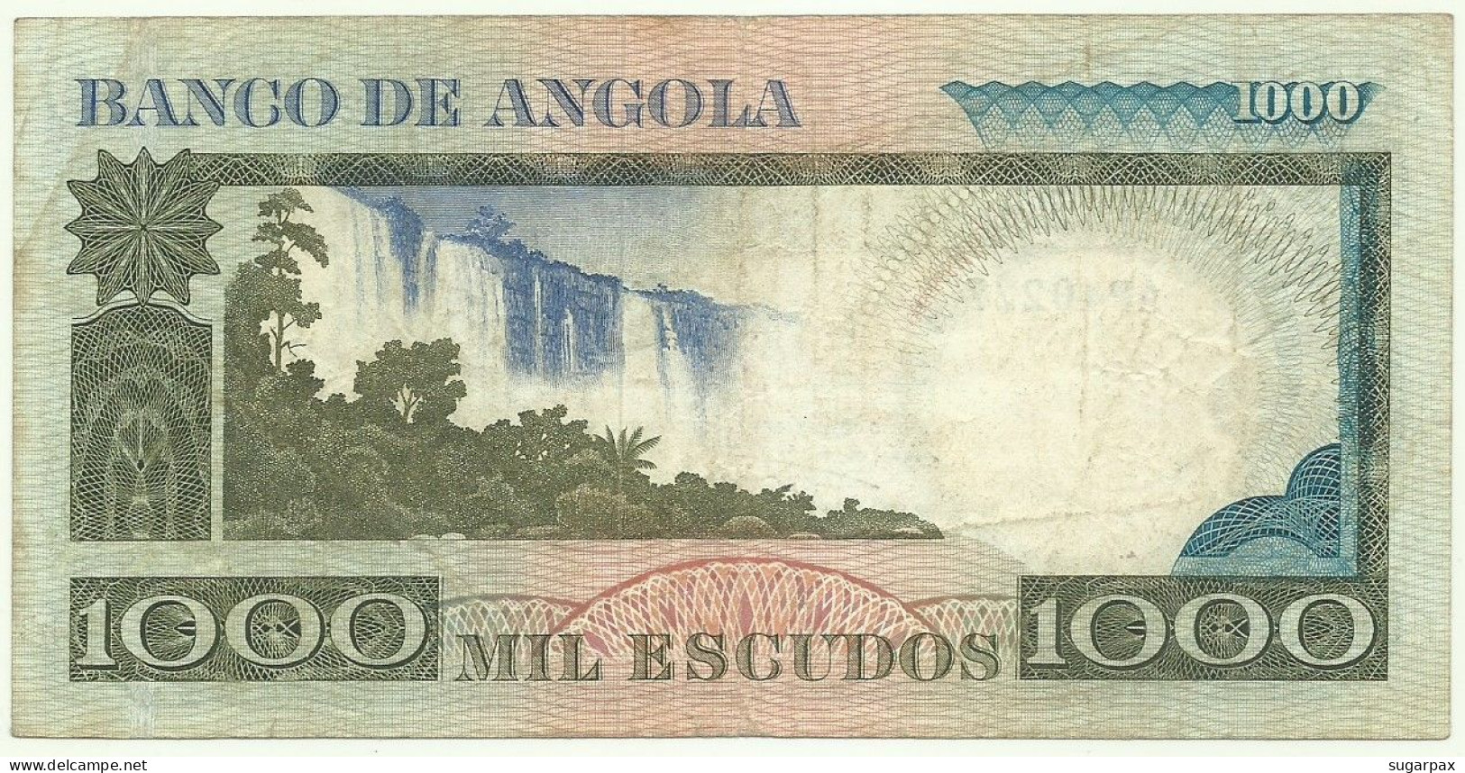 Angola - 1000 Escudos - 10.6.1973 - Pick: 108 - Serie AP - Luiz De Camões - PORTUGAL - 1.000 - Angola