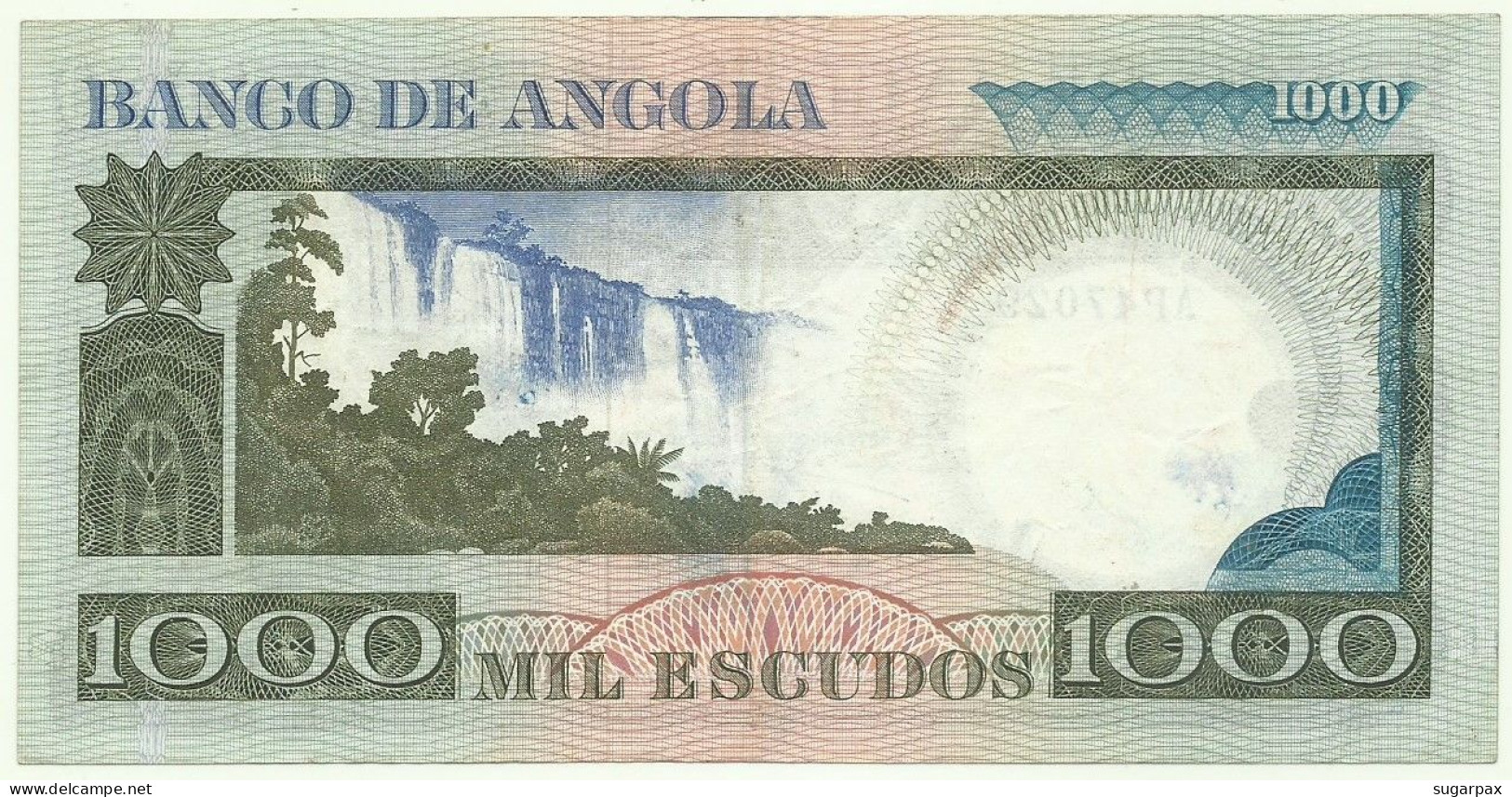 Angola - 1000 Escudos - 10.6.1973 - Pick: 108 - Serie AP - Luiz De Camões - PORTUGAL - 1.000 - Angola