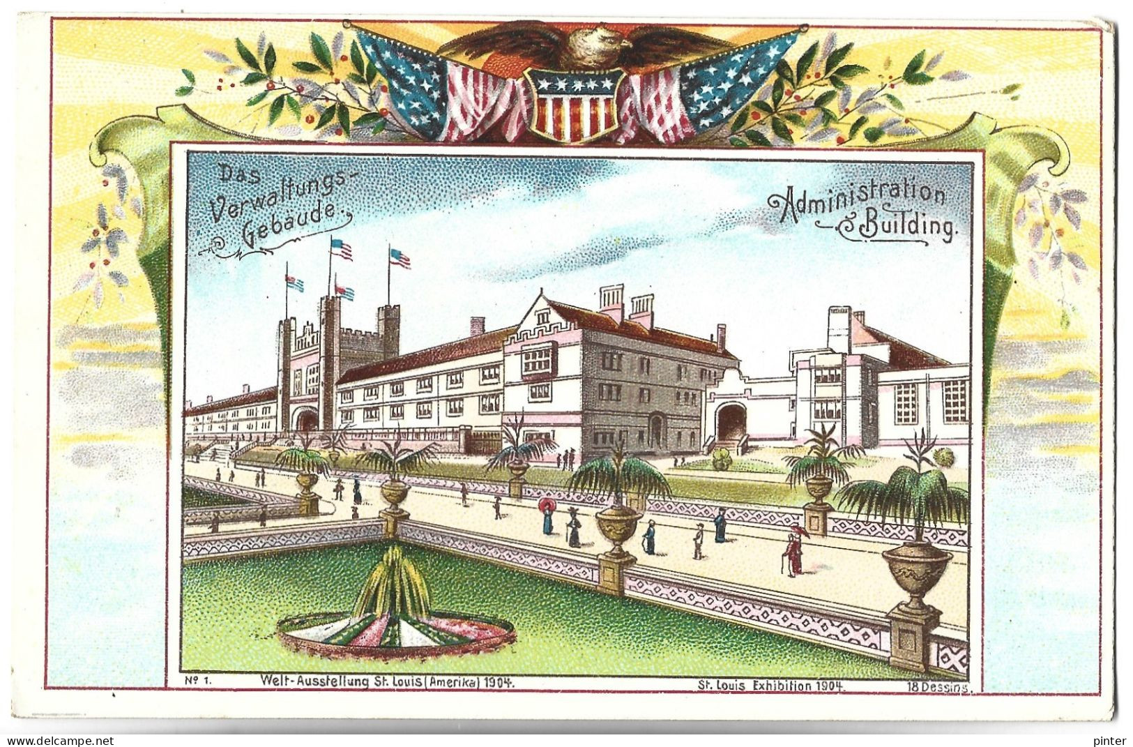 ETATS-UNIS - SAINT LOUIS EXHIBITION 1904 - Exposition Universelle 1904 - N° 1 - Andere & Zonder Classificatie