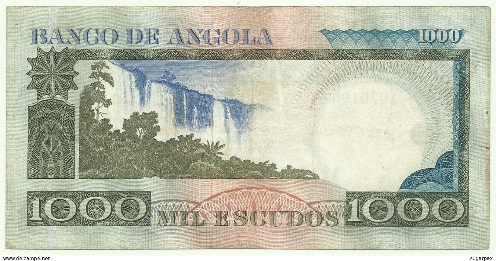 Angola - 1000 Escudos - 10.6.1973 - Pick: 108 - Serie AQ - Luiz De Camões - PORTUGAL - 1.000 - Angola