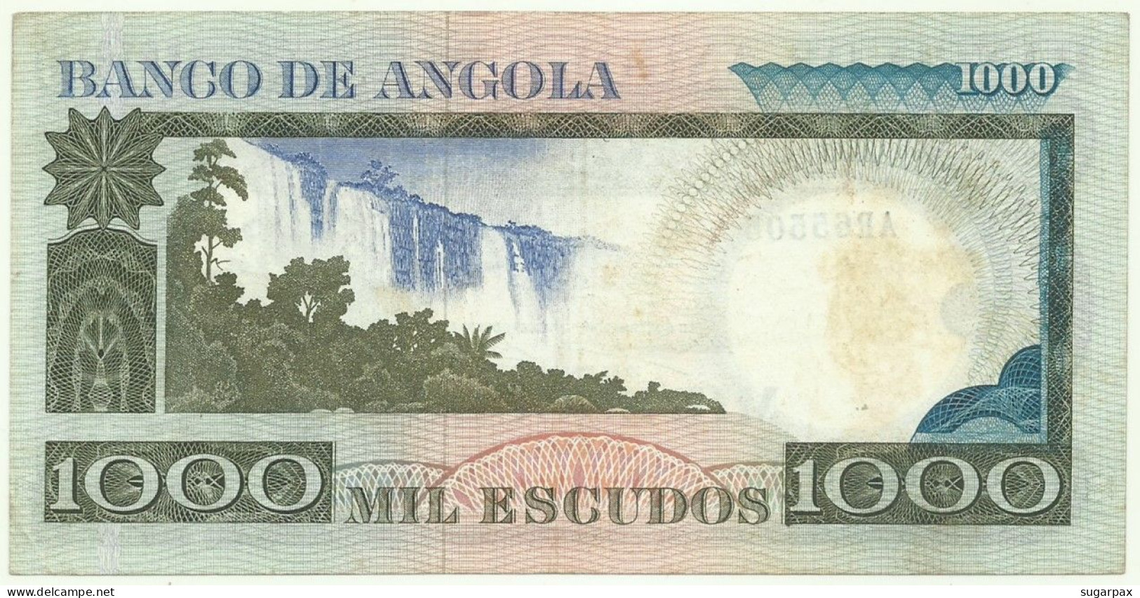 Angola - 1000 Escudos - 10.6.1973 - Pick: 108 - Serie AR - Luiz De Camões - PORTUGAL - 1.000 - Angola