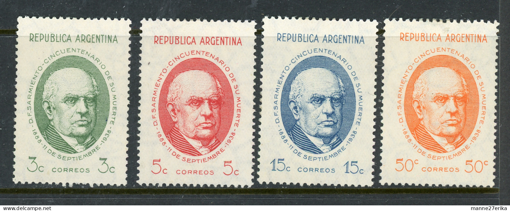Argentina MH 1938 - Lettres & Documents