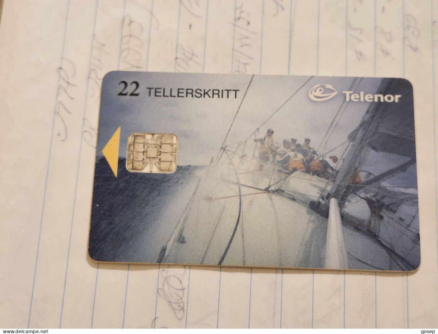 Norway-(N-097)-Whitbread-(22 Tellerskritt)-(63)-(C77010800)-used Card+1card Prepiad Free - Noruega