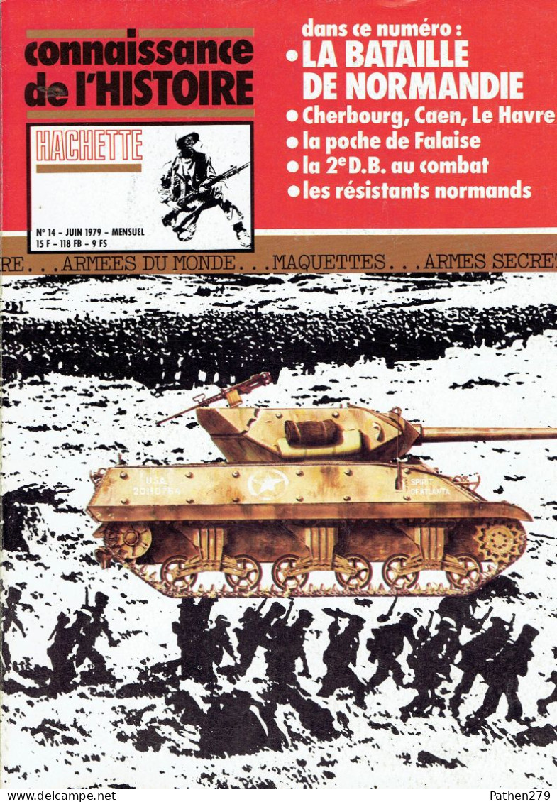 Connaissance De L'histoire N°14 - Hachette - Juin 1979 - La Bataille De Normandie - Français