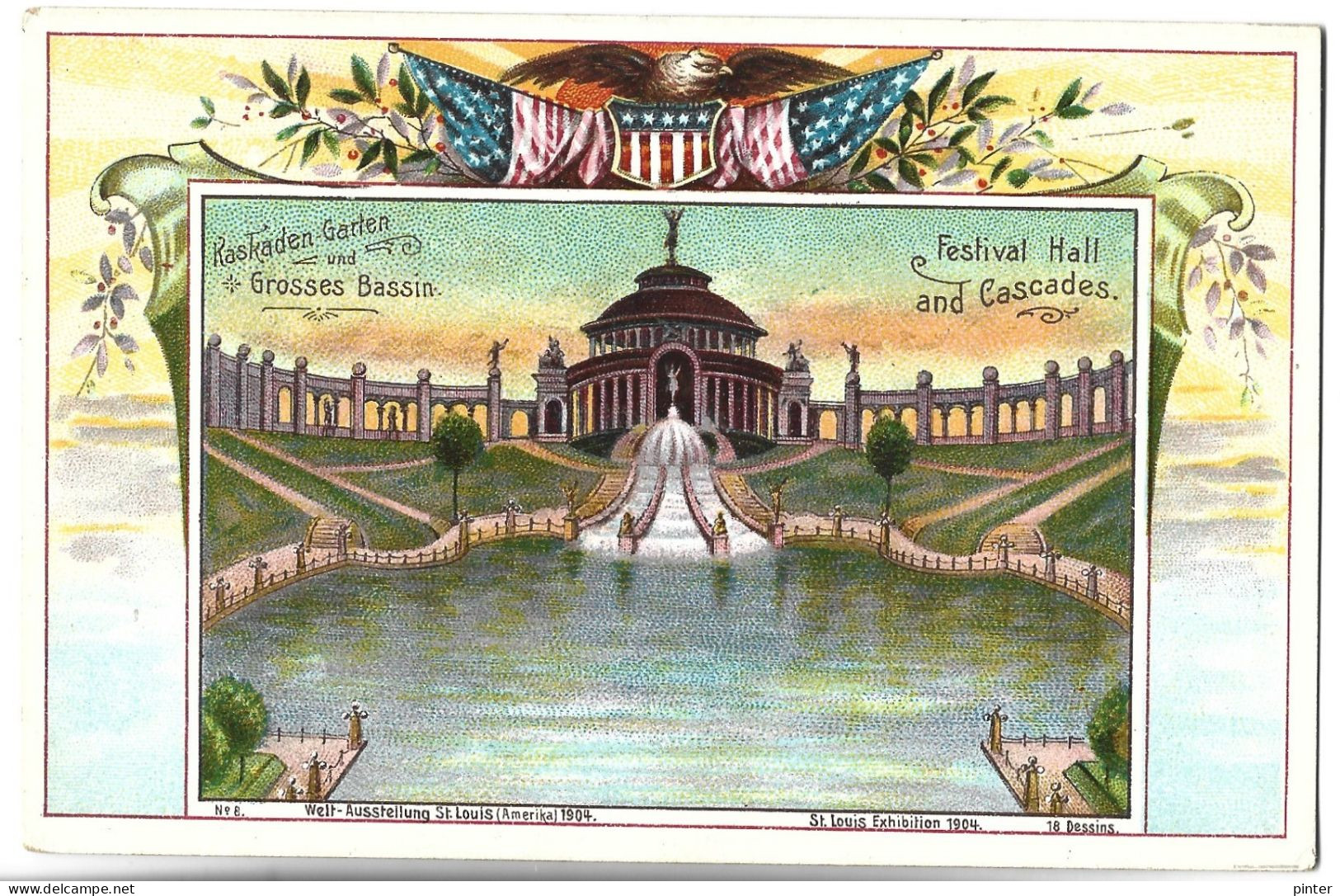 ETATS-UNIS - SAINT LOUIS EXHIBITION 1904 - Exposition Universelle 1904 - N° 8 - Other & Unclassified