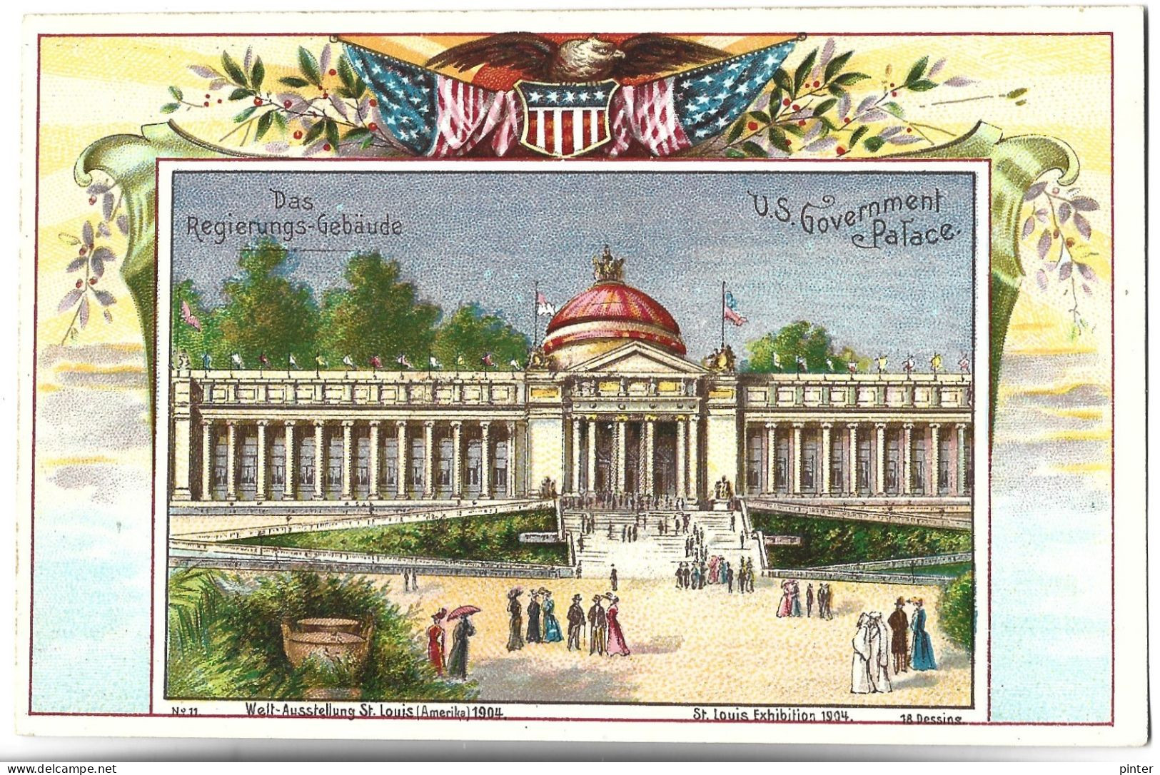 ETATS-UNIS - SAINT LOUIS EXHIBITION 1904 - Exposition Universelle 1904 - N° 11 - Andere & Zonder Classificatie