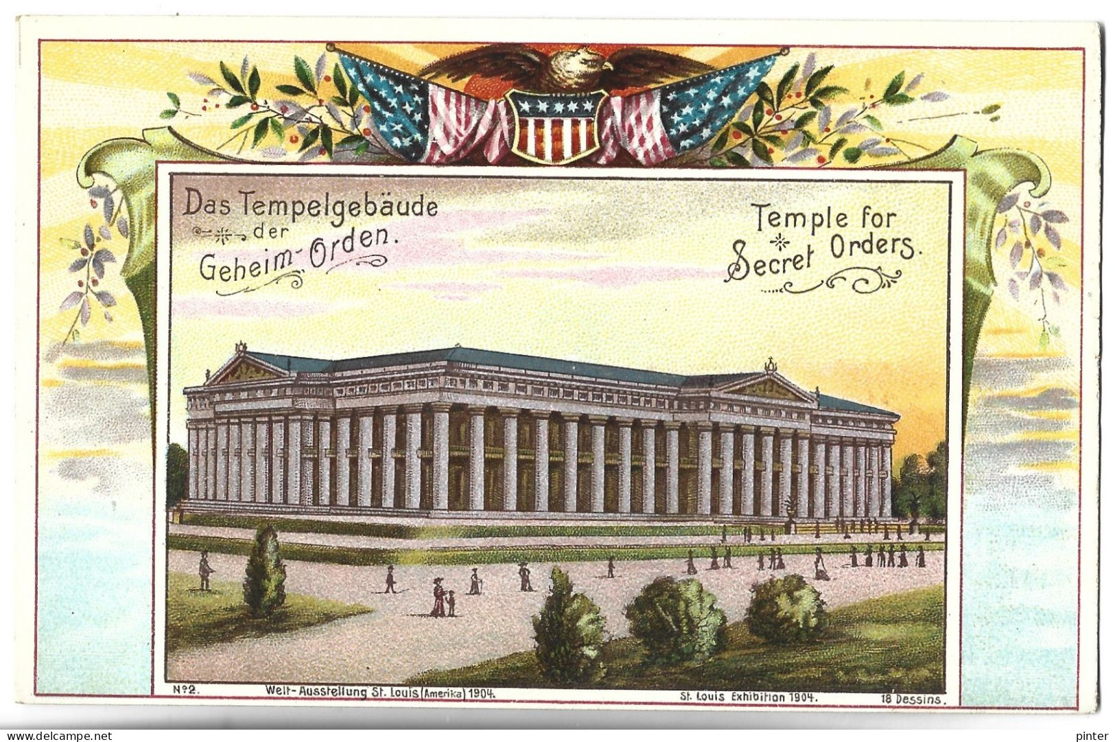 ETATS-UNIS - SAINT LOUIS EXHIBITION 1904 - Exposition Universelle 1904 - N° 2 - Sonstige & Ohne Zuordnung