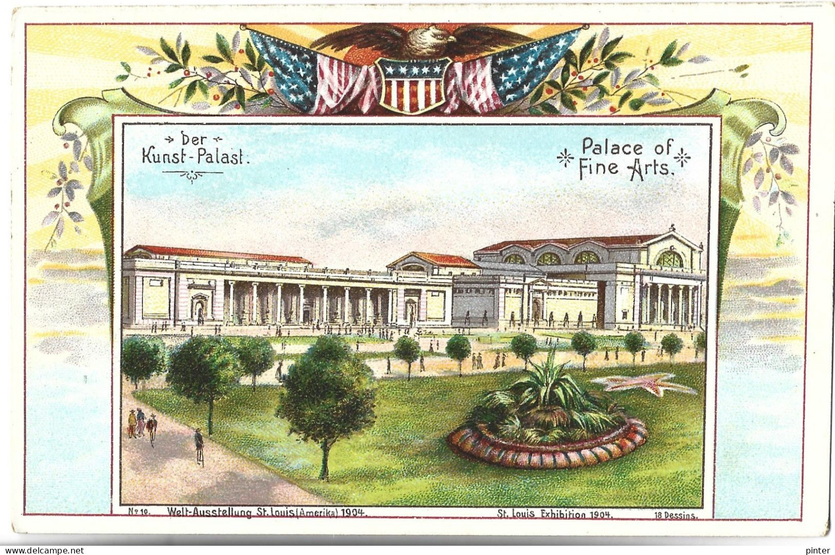 ETATS-UNIS - SAINT LOUIS EXHIBITION 1904 - Exposition Universelle 1904 - N° 10 - Other & Unclassified
