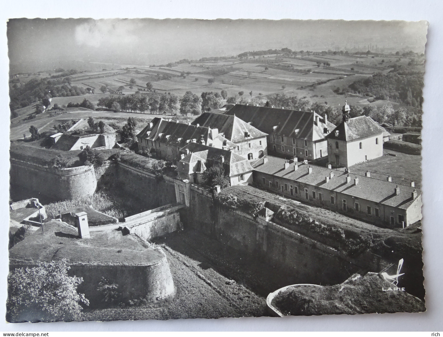 CP 38 Isère - En Avion Au Dessus De BARRAUX -  , Le Fort,  - Barraux