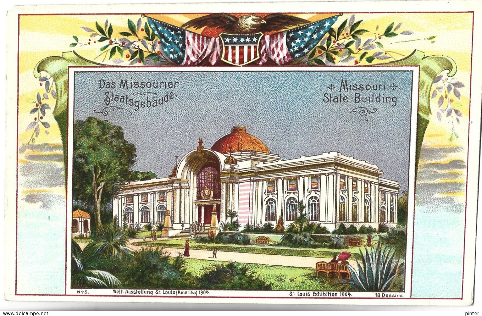 ETATS-UNIS - SAINT LOUIS EXHIBITION 1904 - Exposition Universelle 1904 - N° 5 - Autres & Non Classés