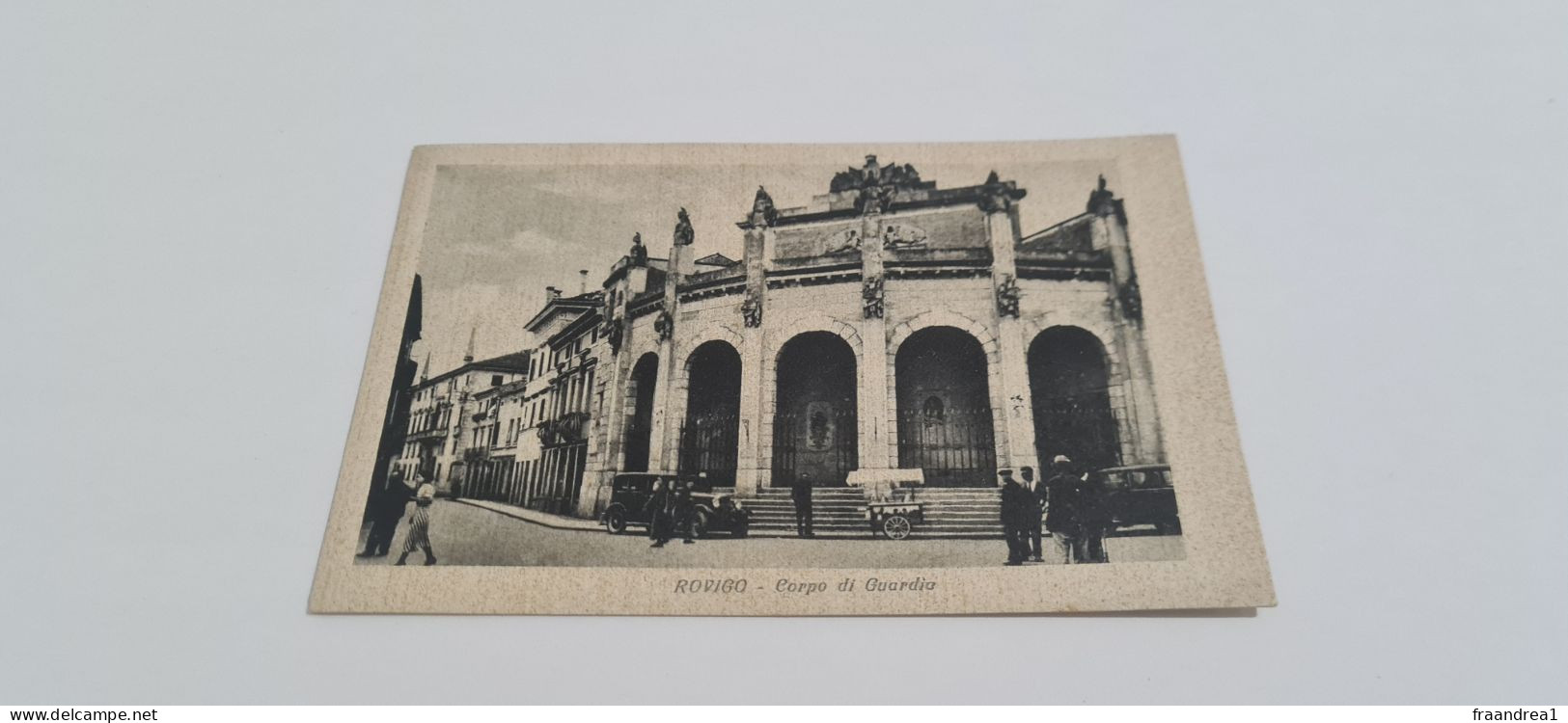 ROVIGO   1940 CORPO DI GUARDIA  ANIMATA   Gelataio  ? - Rovigo