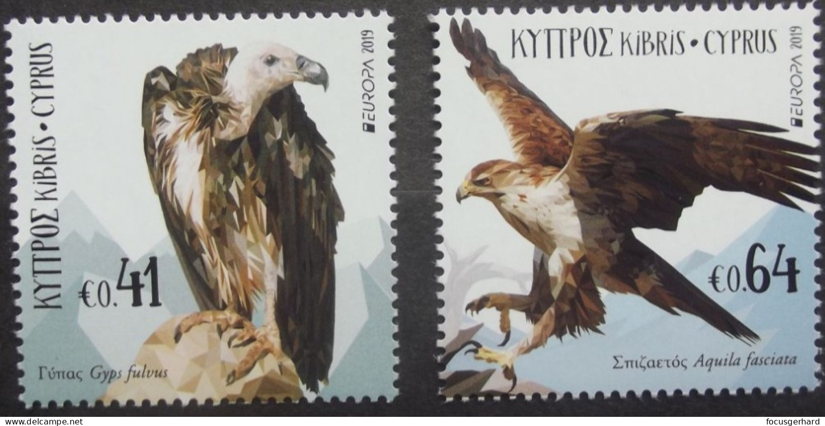 Zypern    Europa  Cept   Nationale Vögel   2019    ** - 2019