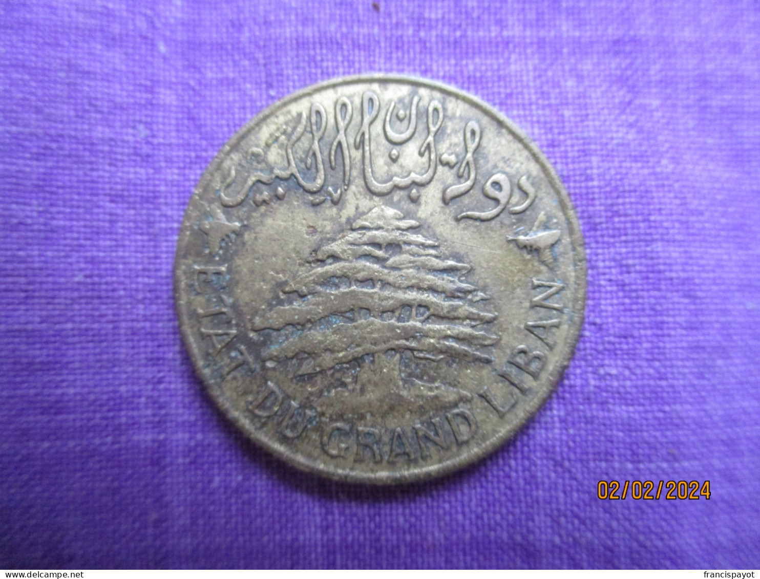 Liban. 5 Piastres 1940 - Libanon