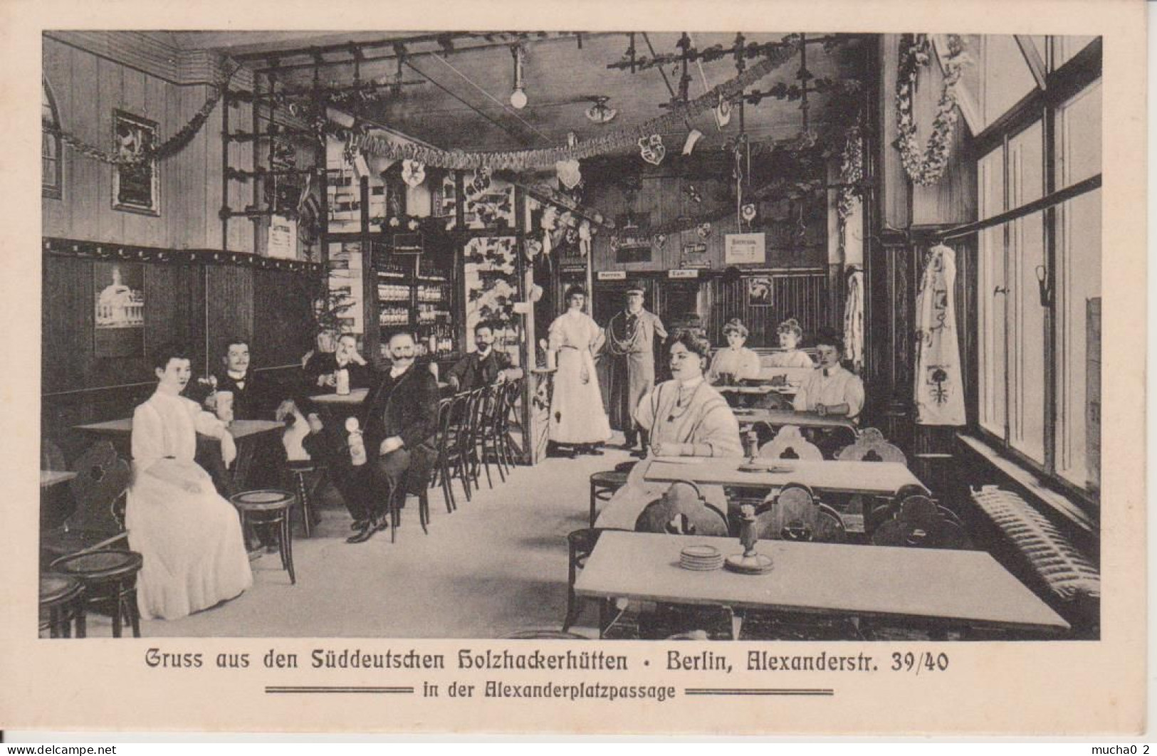 BERLIN-KREUZBERG - HOTEL RESTAURANT SÜDDEUTSCHER HOF - INNERES - Kreuzberg