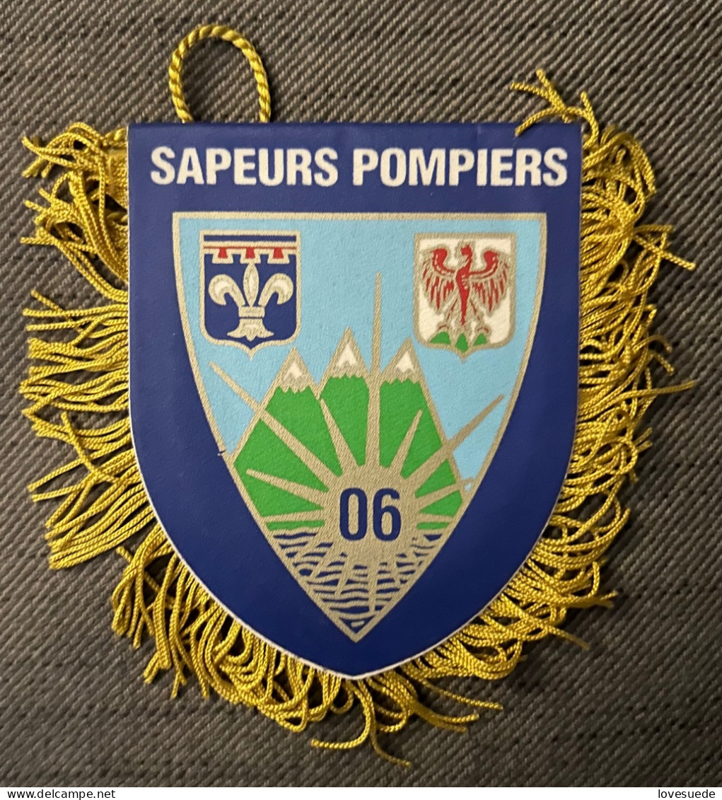 Fanion Pompiers Alpes Maritimes - Drapeaux