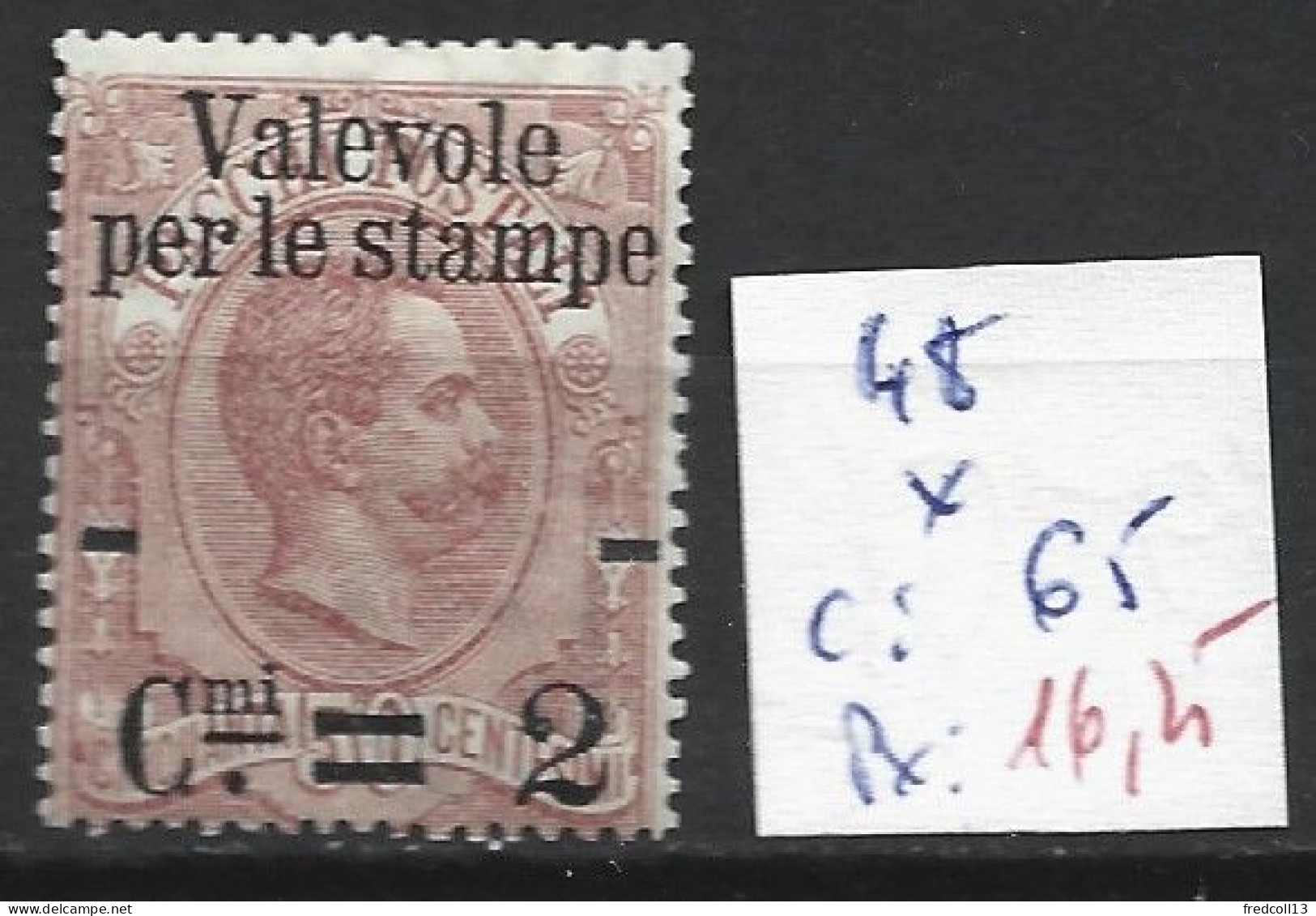 ITALIE 48 * Côte 65 € - Nuovi