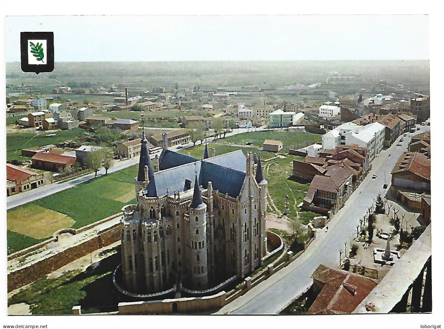 VISTA GENERAL, PALACIO EPISCOPAL, MUSEO DE LOS CAMINOS / EPISCOPAL PALACE.-  ASTORGA - LEON -( ESPAÑA ). - León