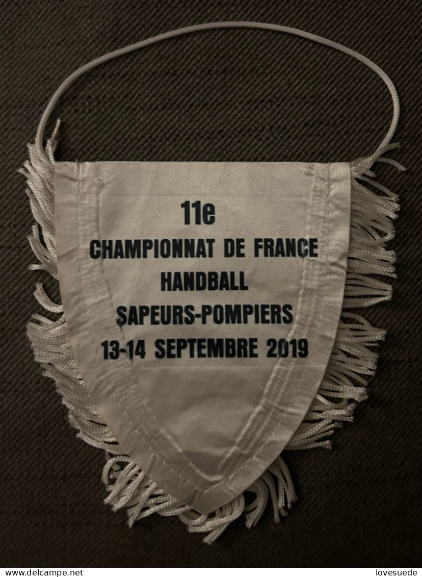 Fanion équipe Sapeurs Pompiers De Handball Du Jura - Flags