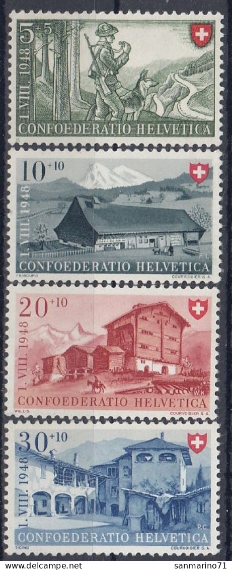 SWITZERLAND 508-511,unused (**) - Other & Unclassified