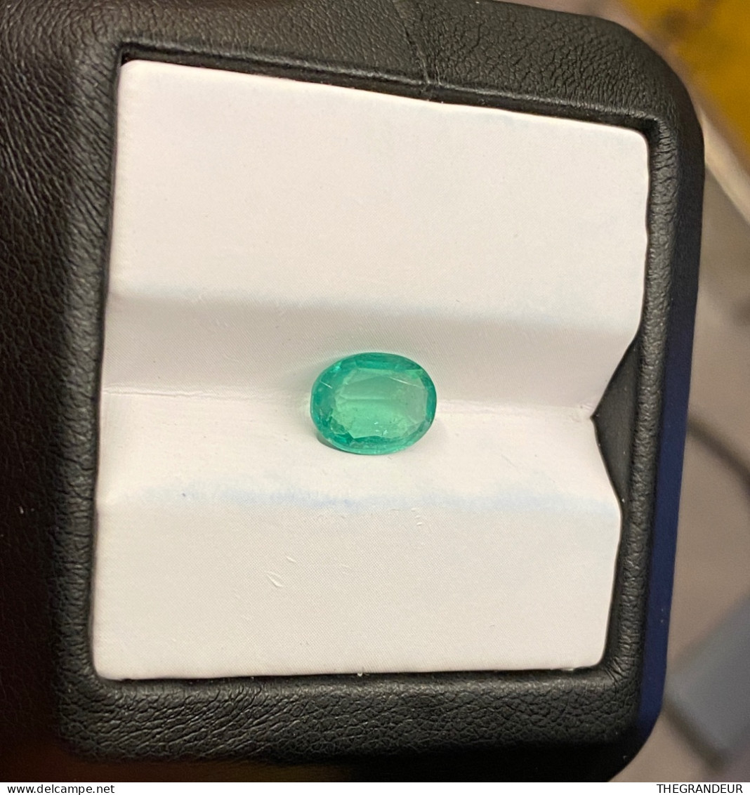 Natural Emerald 1.39 Carat Loose Gemstone From Zambia - Emerald