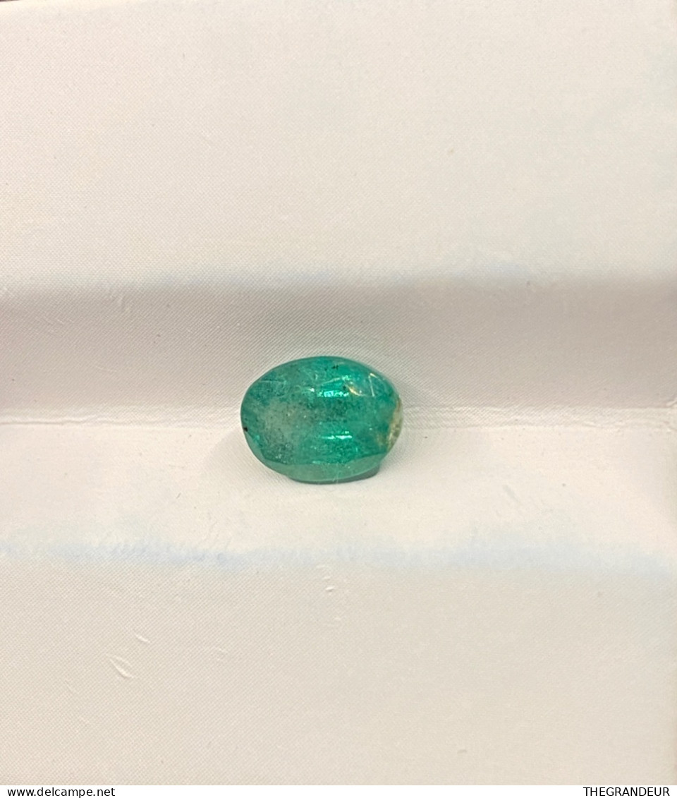 Emerald 1.26 carats from Zambia loose gemstone