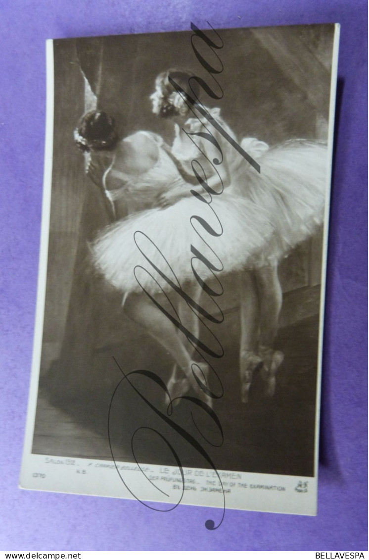 Ballet Belleuse Ballerina Salon 1909-1910-1912 - 4 X Cpa - Danse