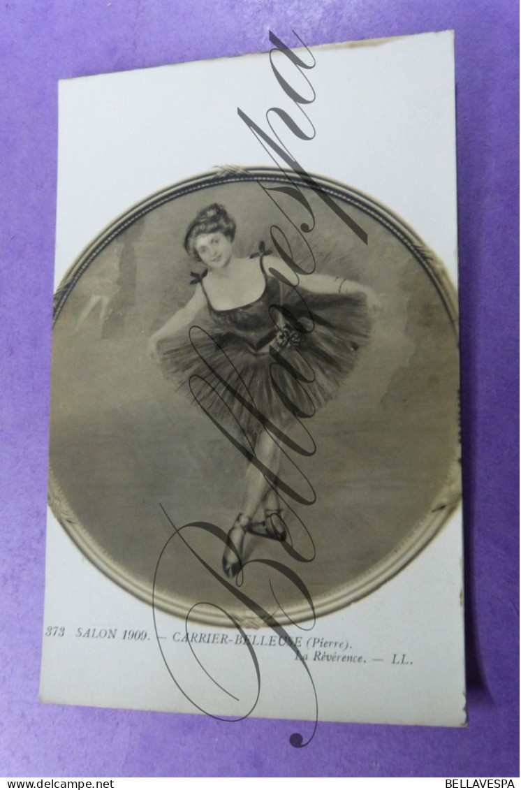 Ballet Belleuse Ballerina salon 1909-1910-1912 - 4 x cpa