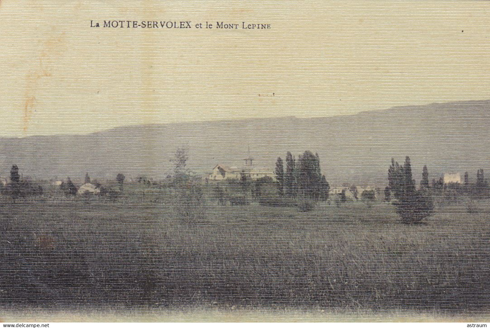 Cpa ( Toilée )- 73 - La Motte Servolex - Le Mont Lepine - La Motte Servolex