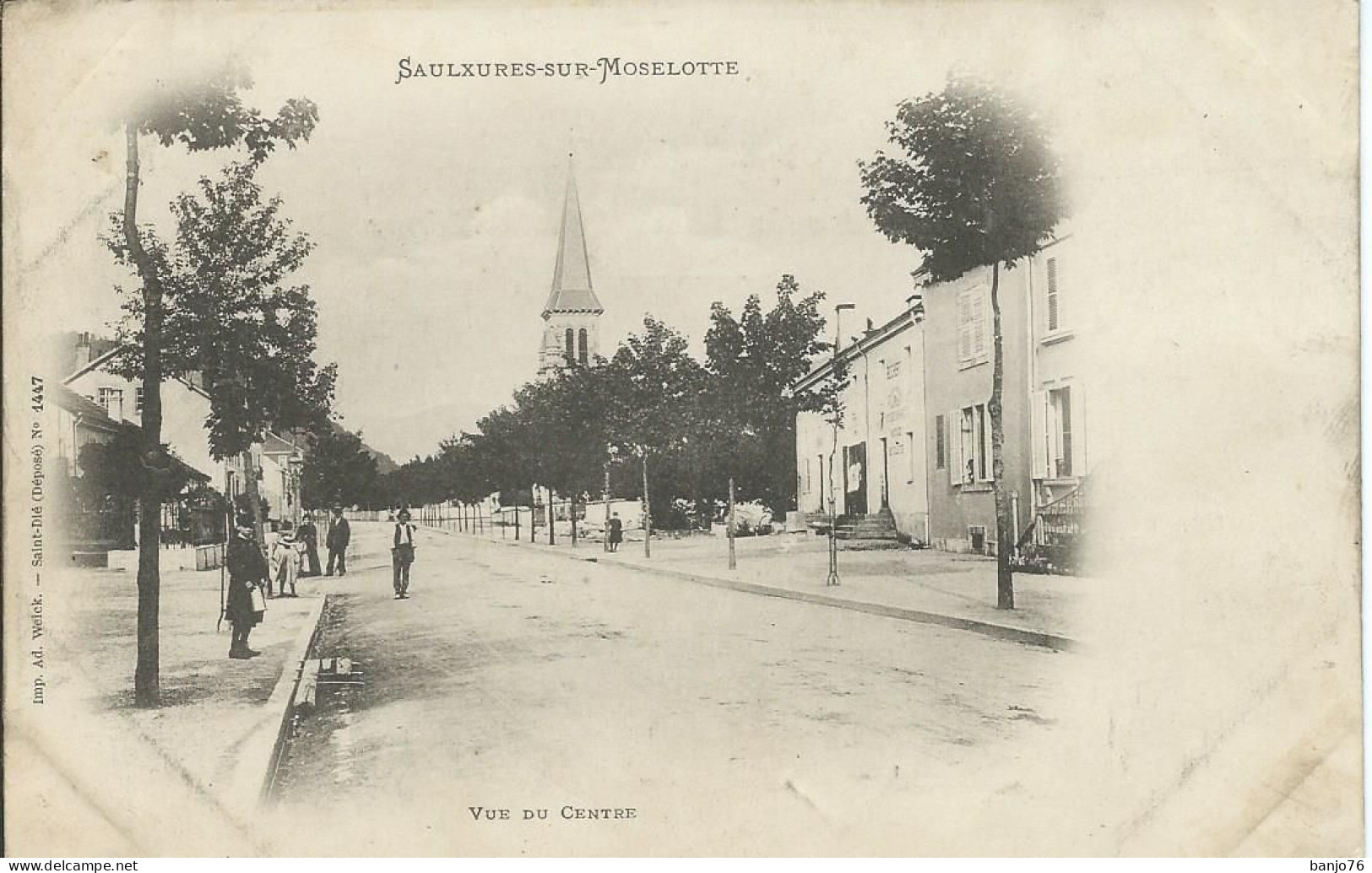 Saulxures-sur-Moselotte (88) - Vue Du Centre - Saulxures Sur Moselotte