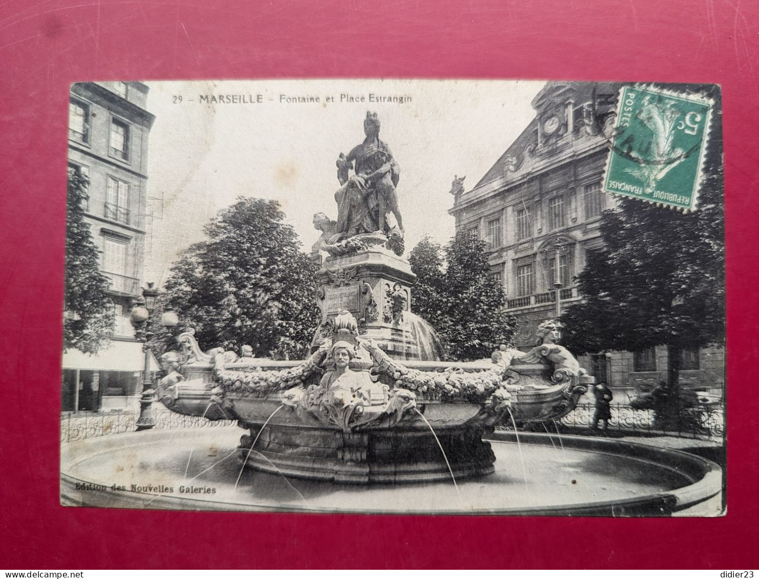 MARSEILLE   FONTAINE Correspondance GRAND CAFE  LABRUGUIERE - Labruguière